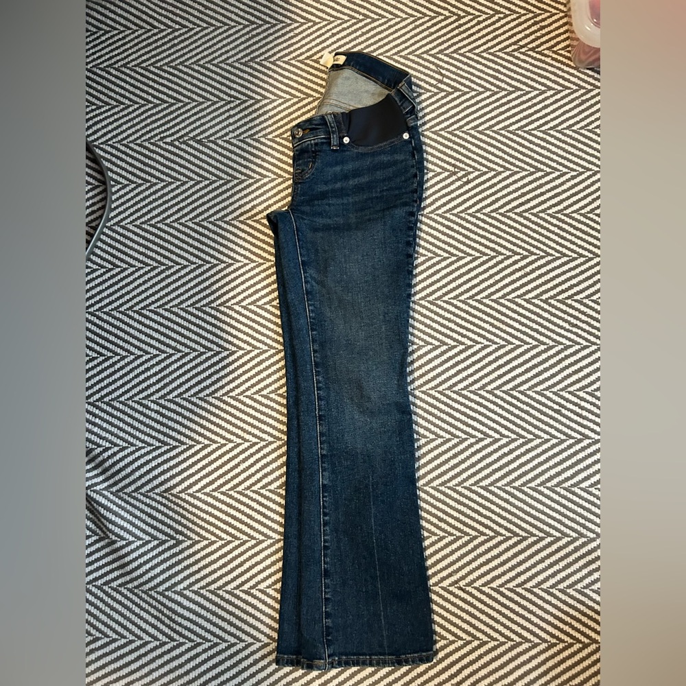 Madewell maternity kick flare - size 24